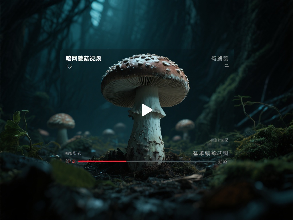 揭秘暗网蘑菇视频背后的真相与迷思
